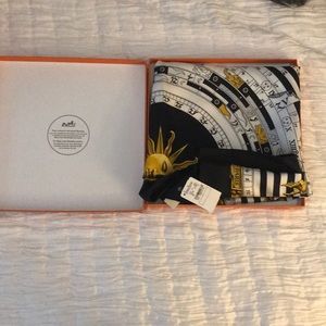 Hermès silk scarf